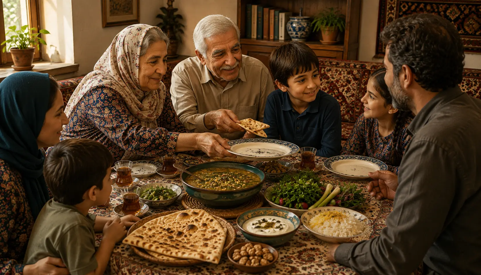Geteilte Speisen &ndash; Gro&szlig;z&uuml;gigkeit und Gemeinschaft in Iran