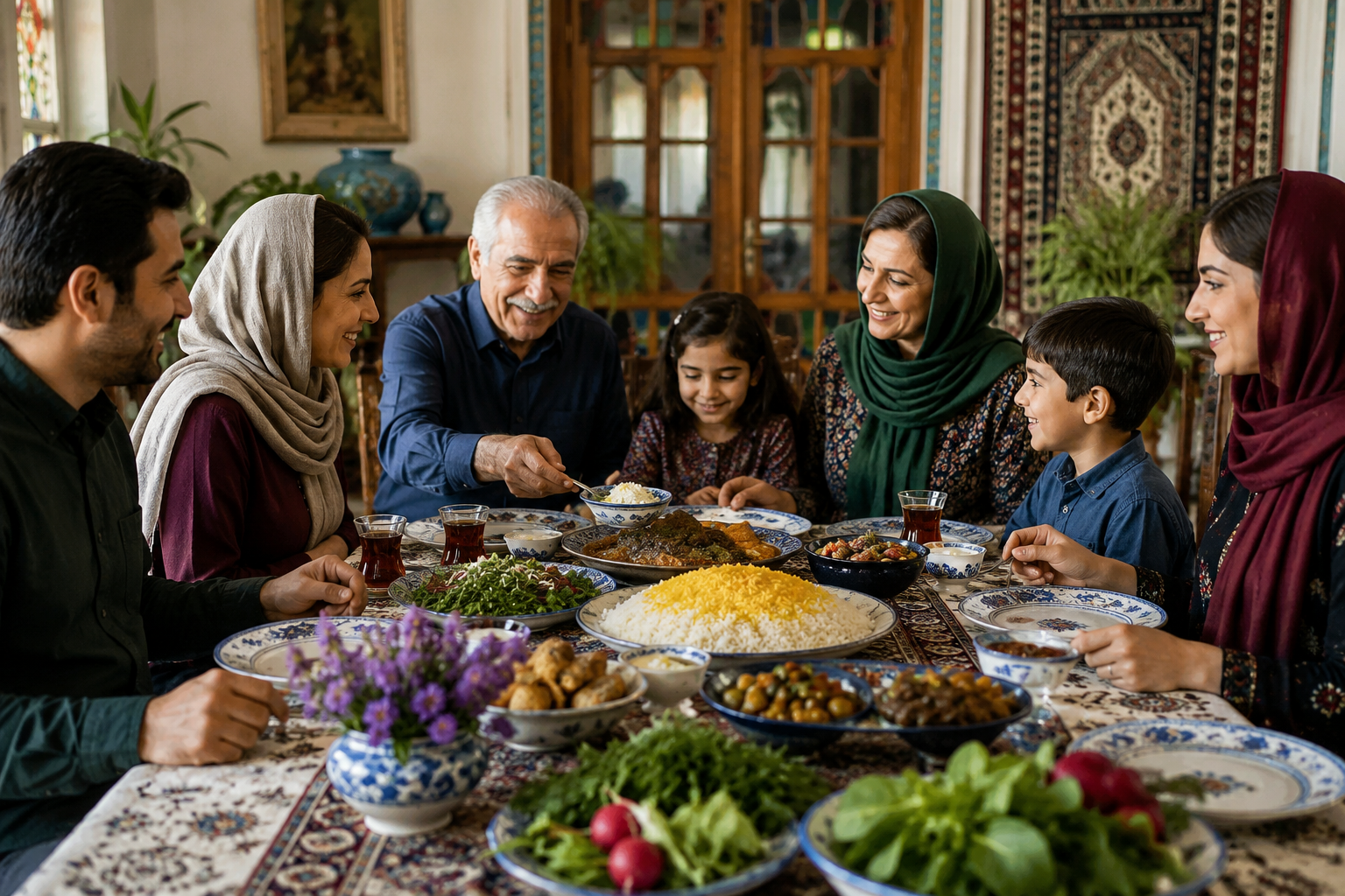 Gemeinschaft und Esskultur in der persischen Tradition