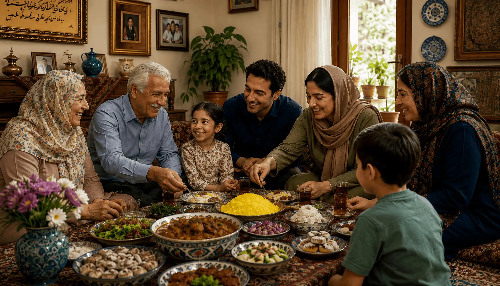 Zwischen Generationen &ndash; Familienleben in der persischen Kultur