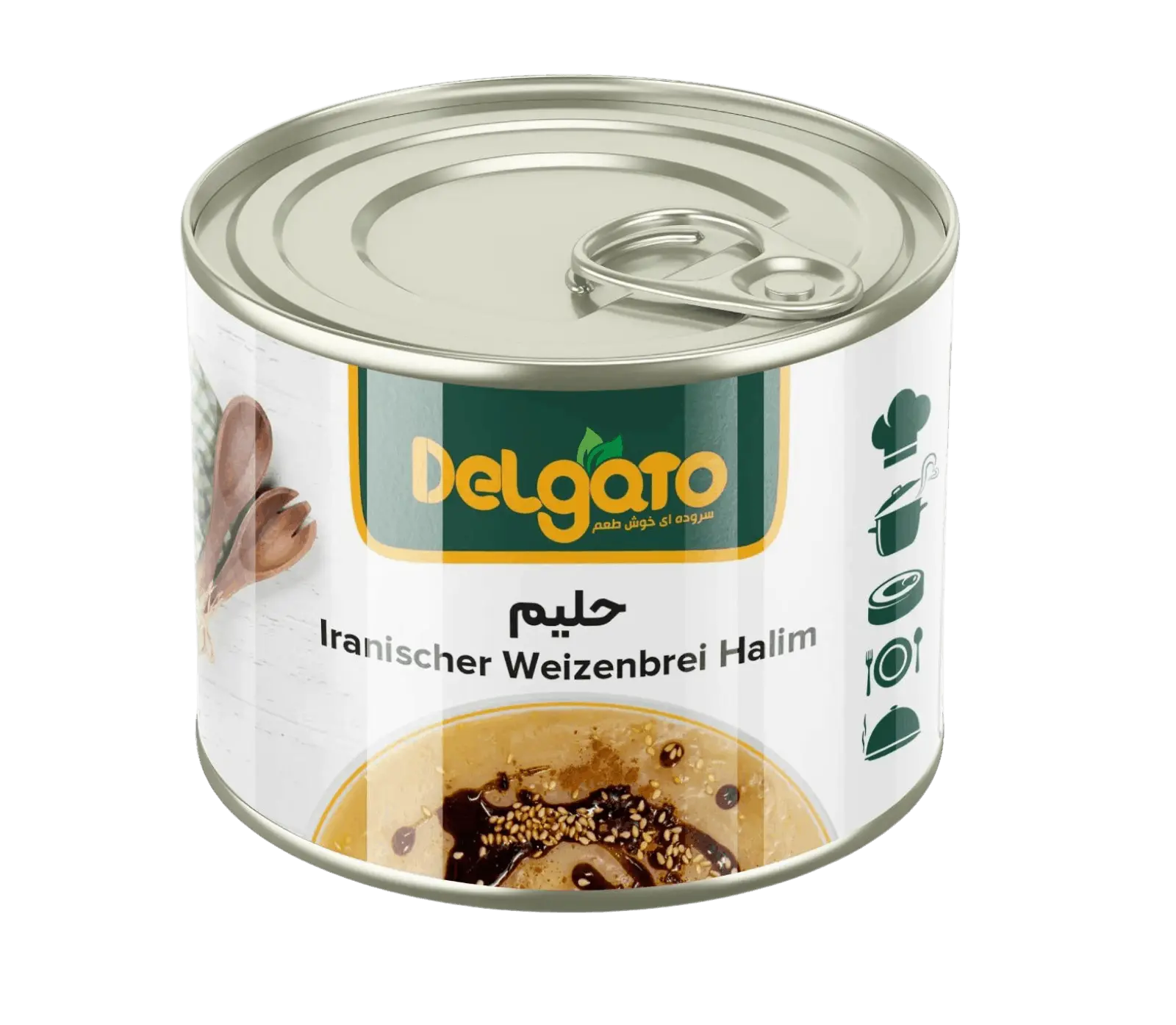 Halim servierfertiger iranischer Weizenbrei mit cremiger Konsistenz