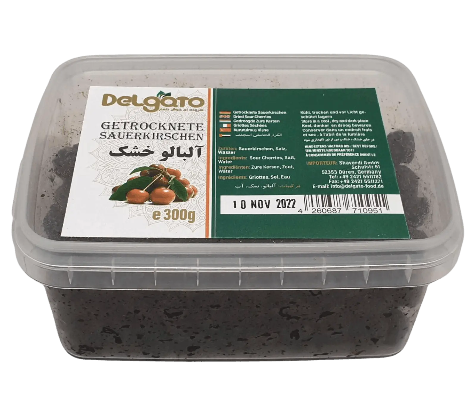 Getrocknete Sauerkirschen für Albaloo Polo und Desserts