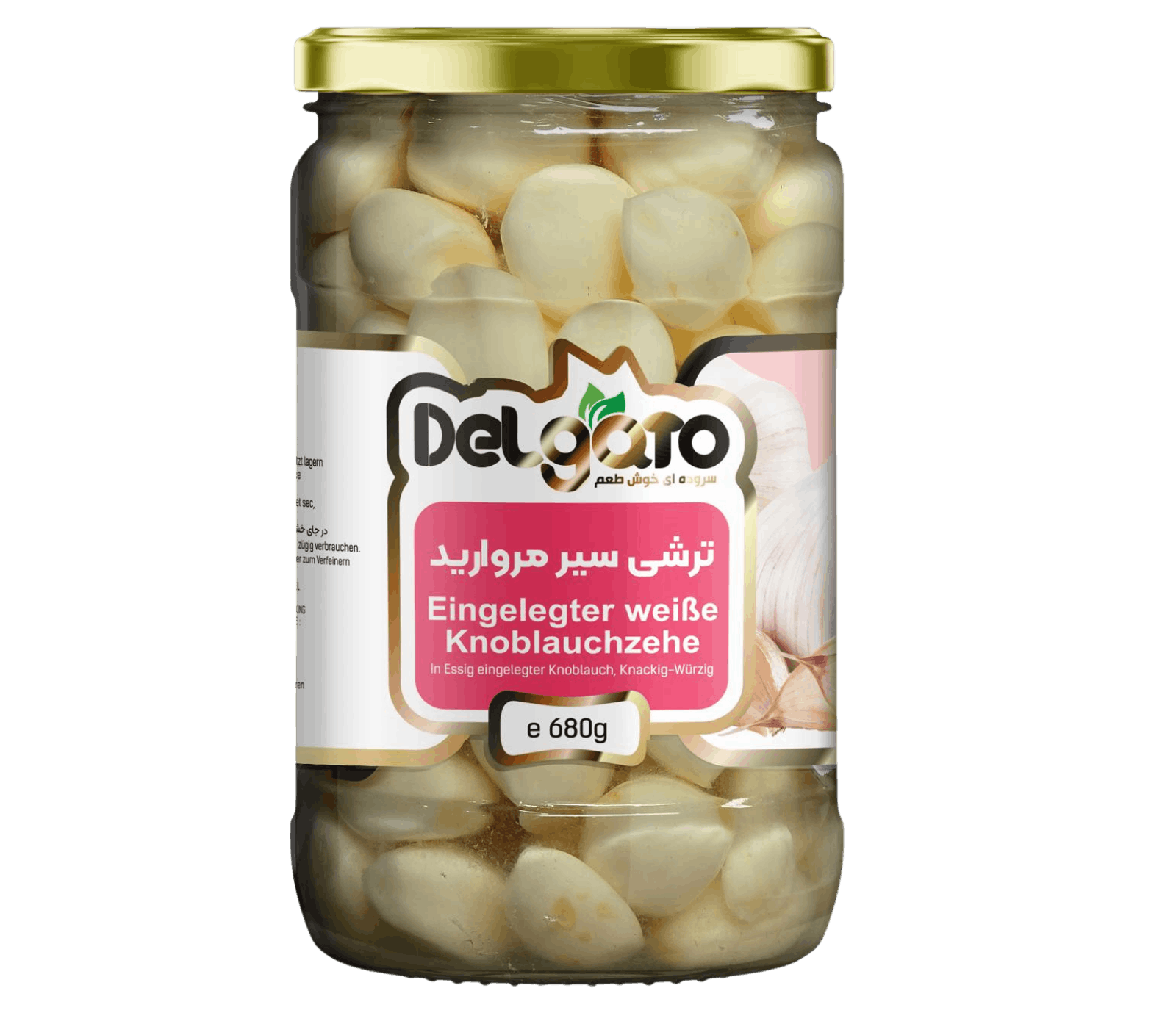 Eingelegter wei&szlig;er Knoblauch - Sir Torshi